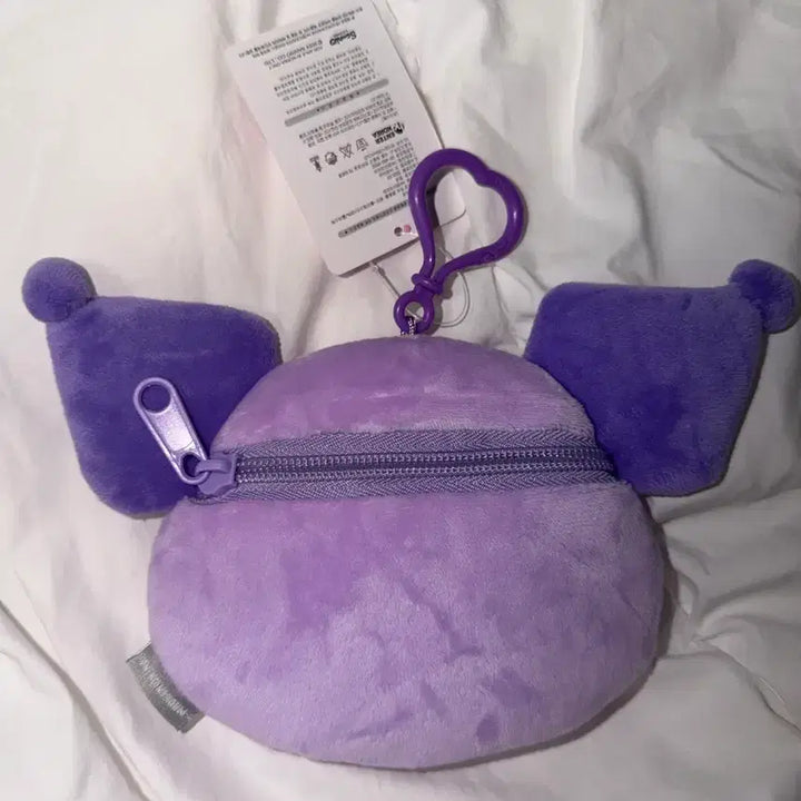 [BUNJANG] Sanrio Kuromi Coin Pouch Doll Keychain / 산리오 쿠로미 동전파우치 인형 키링 새상품