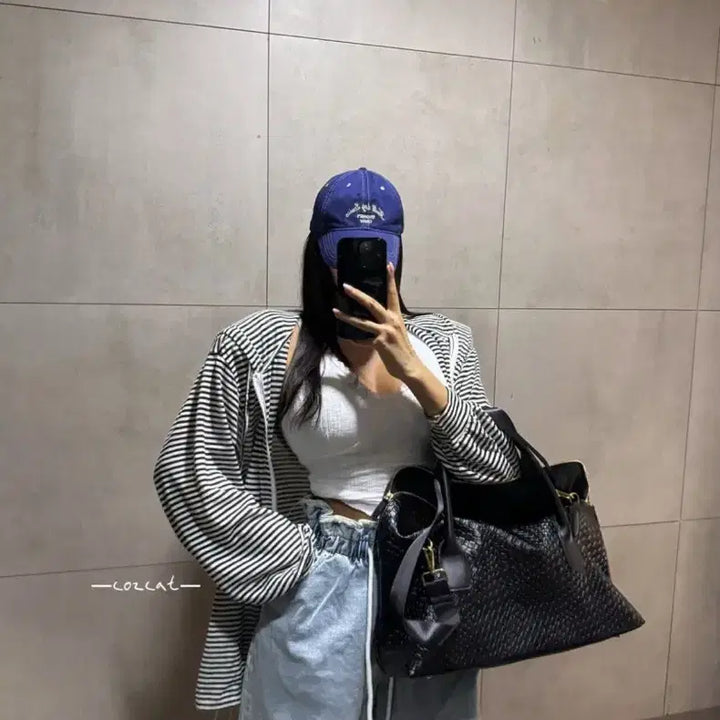 [BUNJANG] 코즈캣 네임5부데님팬츠 s / 코즈캣 네임5부데님팬츠 s