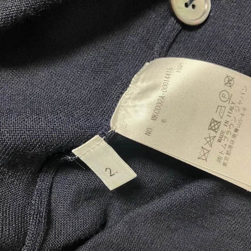 [BUNJANG] Thom Browne Navy Cardigan (Size 2) / 톰브라운 가디건 네이비 2사이즈