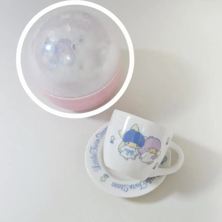 [BUNJANG] Sanrio Little Twin Stars Miniature Teacup Gacha / 산리오 리틀트윈스타 미니어처 찻잔 가챠 새상품