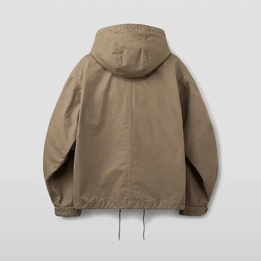 [BUNJANG] Union Blue M51 Short Parka Beige / 유니온블루 M51 숏 파카 베이지