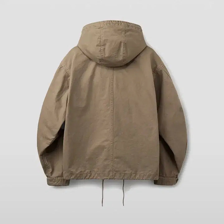 [BUNJANG] Union Blue M51 Short Parka Beige / 유니온블루 M51 숏 파카 베이지