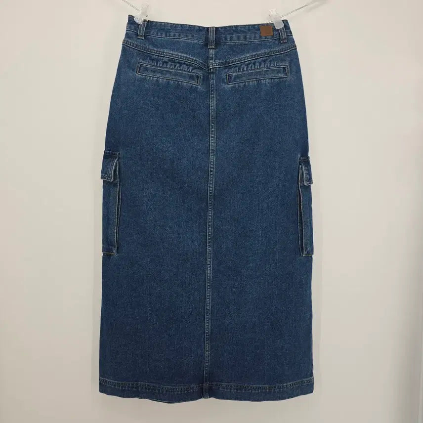 [SOLD OUT] 스튜디오 톰보이 데님 카고 롱 스커트 28-29