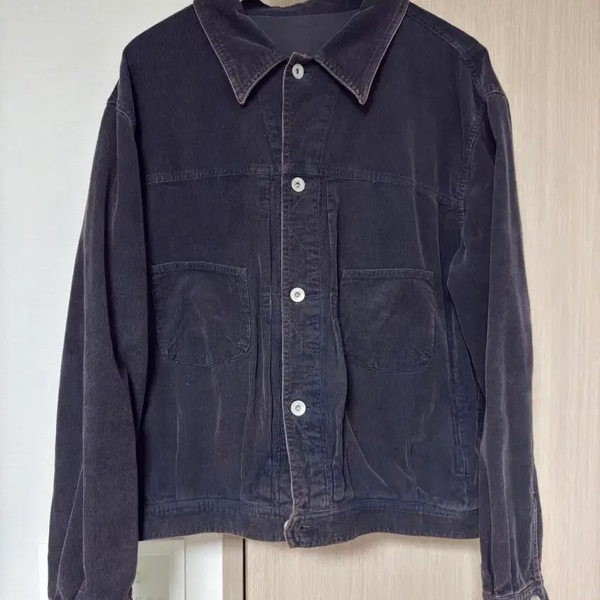 [SOLD OUT] [3] 26ss 폴리테루 1011 페이즐리 트러커 다크퍼플네이비
