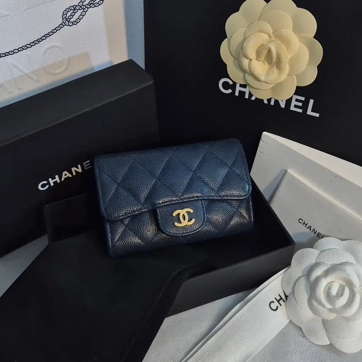 [BUNJANG] Chanel Classic Flap Card Wallet / [샤넬] 캐비어 클래식 플랩 카드지갑