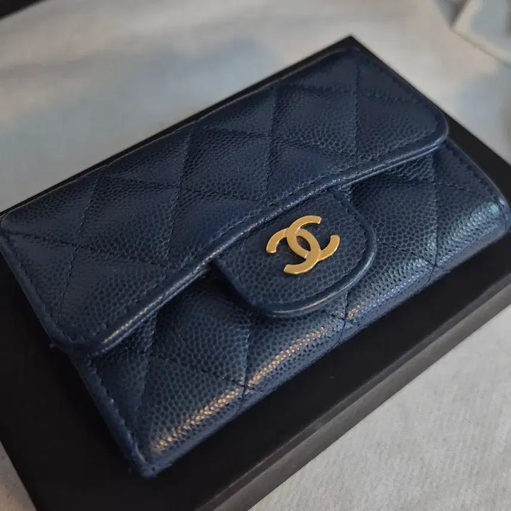 [BUNJANG] Chanel Classic Flap Card Wallet / [샤넬] 캐비어 클래식 플랩 카드지갑