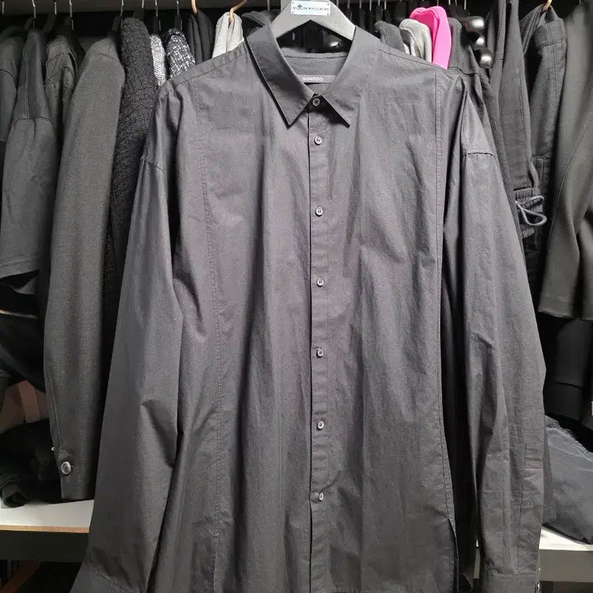 [BUNJANG] Songzio 25ss Mirrored Youth Embroidered Shirt / 송지오 25ss 미러드유스 자수 셔츠 50