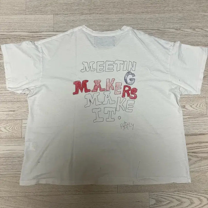 [BUNJANG] Paly Hollywood Short Sleeve T-Shirt L / [L] Paly hollywood 팔리 반팔티
