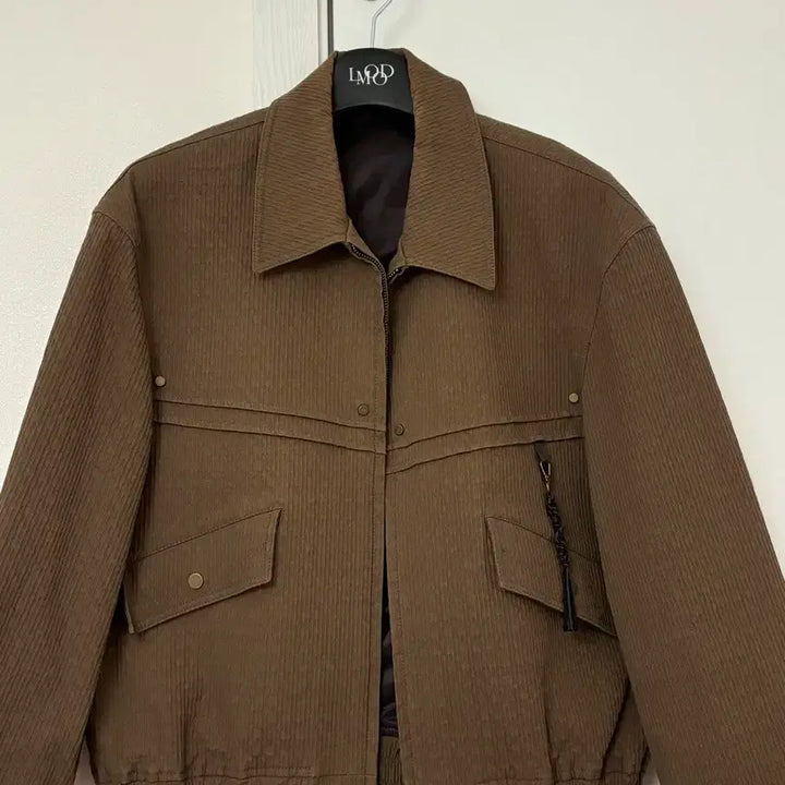 [BUNJANG] Elmood Dusty Western Blouson Jacket Khaki / 더스티 웨스턴 블루종 자켓 카키 엘무드