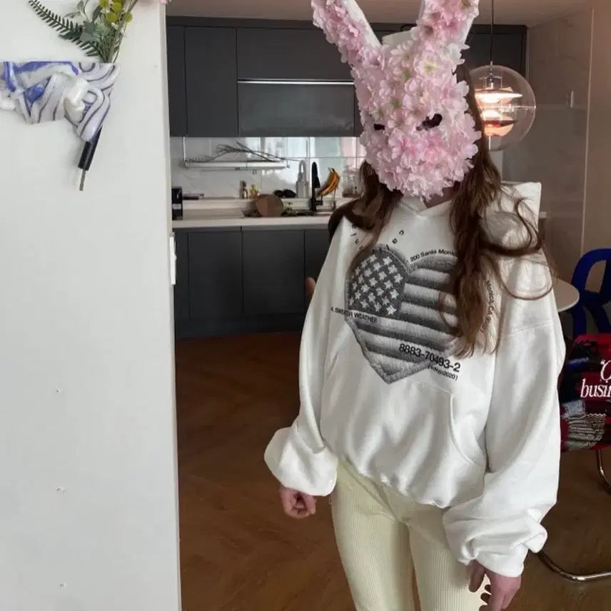 [BUNJANG] Venyjo Product White Hoodie / venyjoproduct 베니조프로덕트 후드티 화이트