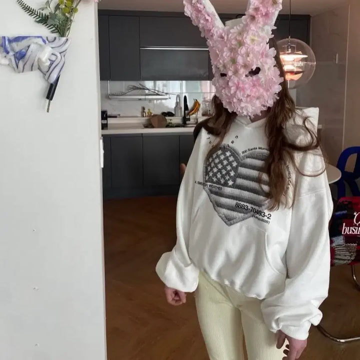 [BUNJANG] Venyjo Product White Hoodie / venyjoproduct 베니조프로덕트 후드티 화이트