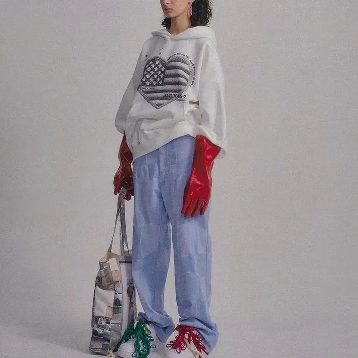 [BUNJANG] Venyjo Product White Hoodie / venyjoproduct 베니조프로덕트 후드티 화이트