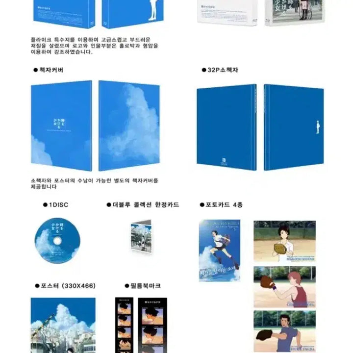 [BUNJANG] The Girl Who Leapt Through Time Full Slip Blu-ray Limited Edition / 시간을 달리는 소녀 풀슬립 블루레이 한정판 미개봉