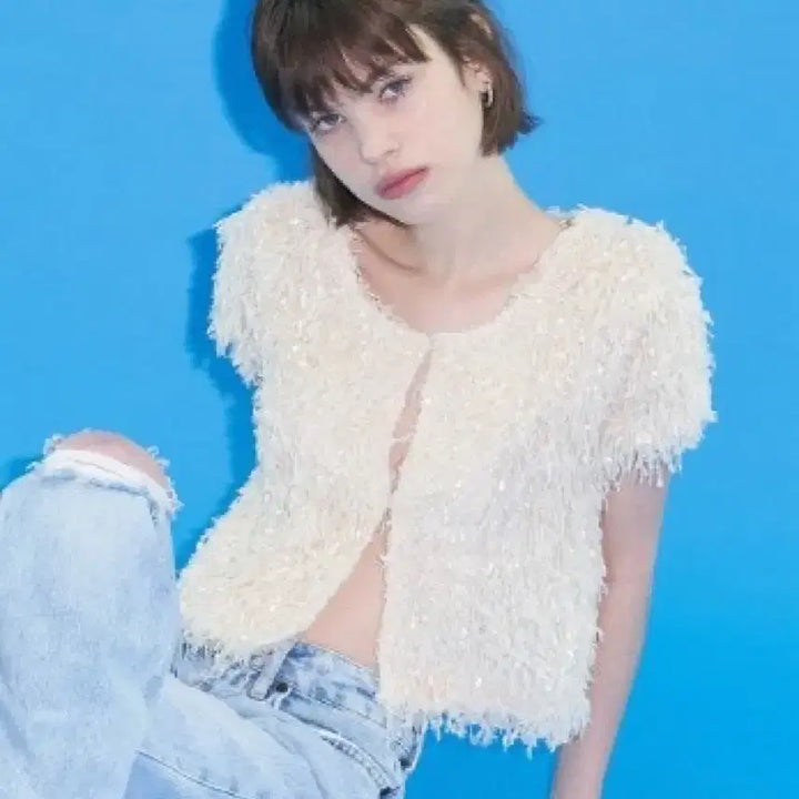 [BUNJANG] Margarine Fingers Fluffy Cardigan / 마가린핑거스 플러피 가디건