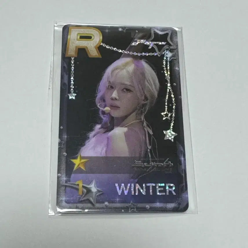 [SOLD OUT] [미개봉] 에스파 윈터 패러렐라인 앙콘 슈스엠 포카