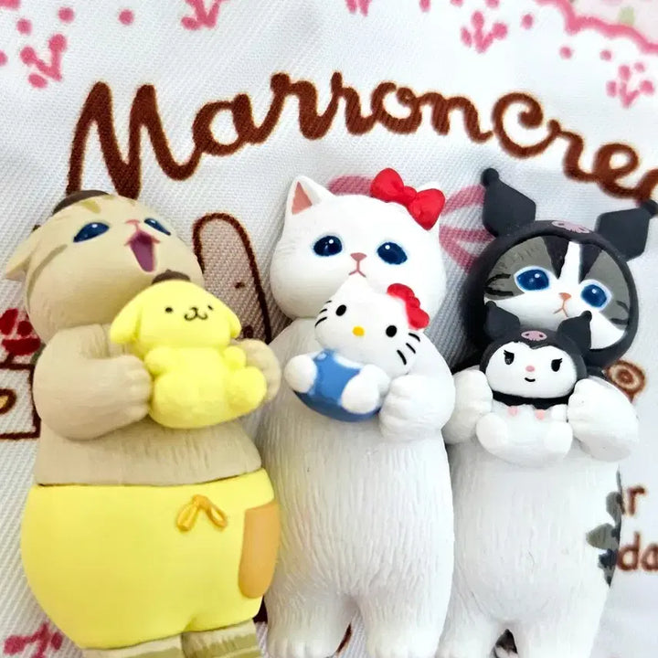 [BUNJANG] Mofsand Sanrio Collaboration Narikiri Figure Bundle Set / (일괄)모프샌드 산리오 콜라보 피규어(나리키리 피규어)