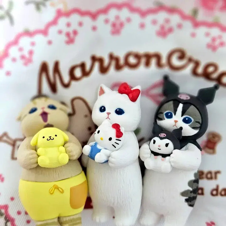 [BUNJANG] Mofsand Sanrio Collaboration Narikiri Figure Bundle Set / (일괄)모프샌드 산리오 콜라보 피규어(나리키리 피규어)