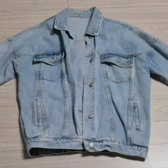 [BUNJANG] Light Wash Denim Jacket / 연청 데님 자켓 청자켓