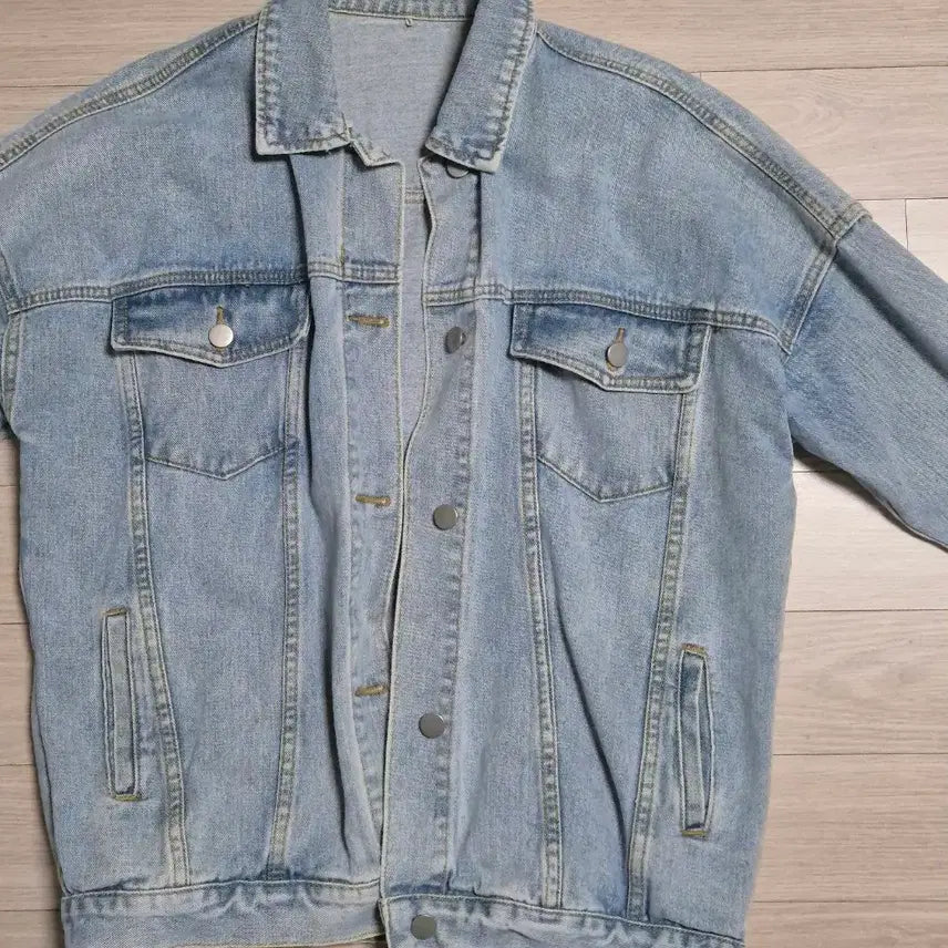 [BUNJANG] Light Wash Denim Jacket / 연청 데님 자켓 청자켓
