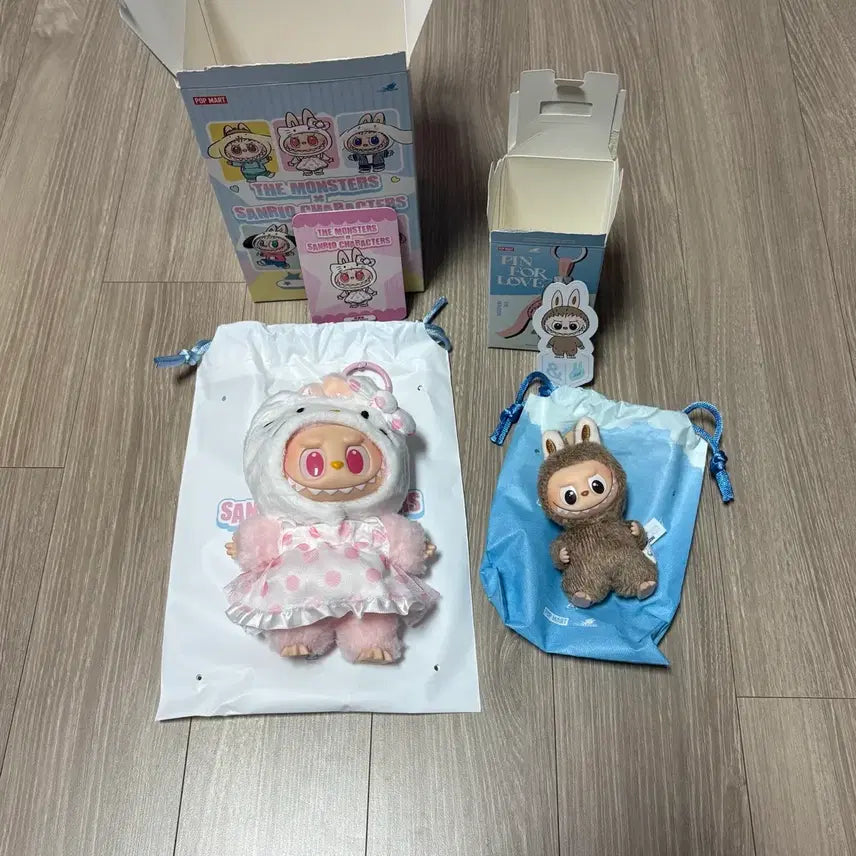 [SOLD OUT] 사은품증정)팝마트 라부부 산리오 키티 새상품