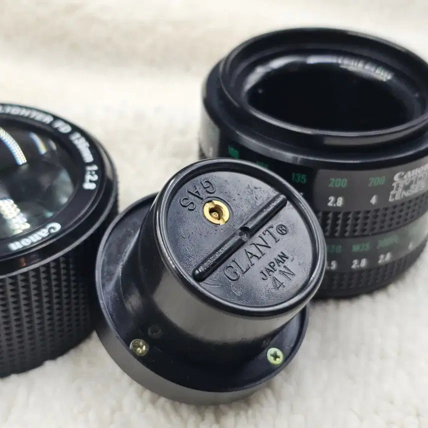 [BUNJANG] Canon FD 135mm Lens Gas Lighter with Loupe / 캐논 FD 135mm 렌즈형 가스 라이터 루페 겸용 필름카메라 필카