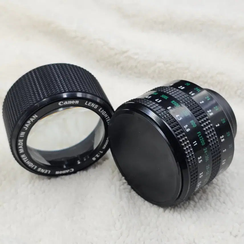 [BUNJANG] Canon FD 135mm Lens Gas Lighter with Loupe / 캐논 FD 135mm 렌즈형 가스 라이터 루페 겸용 필름카메라 필카