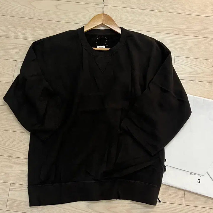 [BUNJANG] Visvim Jumbo Sweat 3/4 Charcoal / visvim 21SS SPOT JUMBO SWEAT 3/4