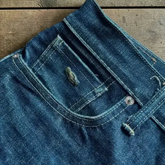 [BUNJANG] RRL Limited Edition Selvedge Denim Pants / RRL 리미티드 에디션 5포켓 셀비지 데님 팬츠 made in usa