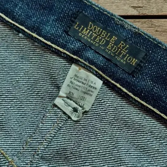 [BUNJANG] RRL Limited Edition Selvedge Denim Pants / RRL 리미티드 에디션 5포켓 셀비지 데님 팬츠 made in usa