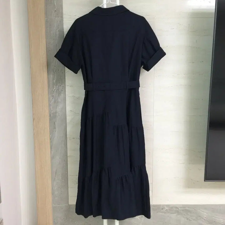 [SOLD OUT] DeWL 듀엘 24 벨티드 린넨 롱 플레어 원피스 66