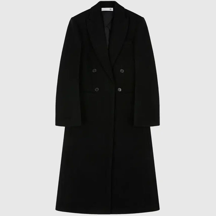 [SOLD OUT] 렉토 테일러드 더블 코트 (블랙 / FREE SIZE)