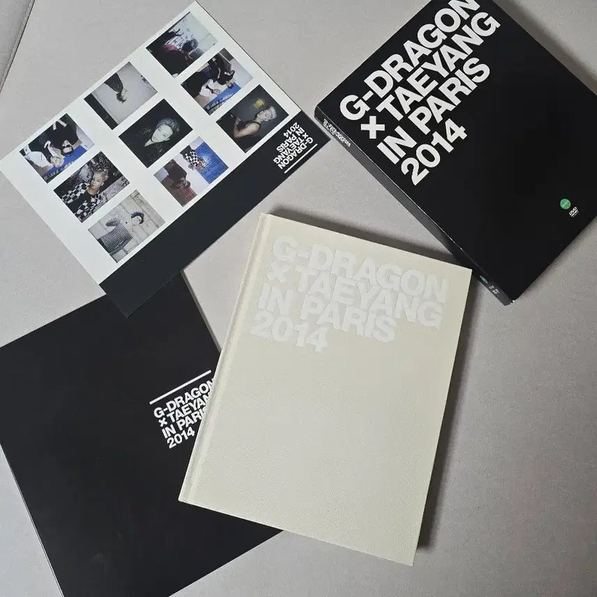 [BUNJANG] G-Dragon Taeyang 2014 Paris Photo Shoot DVD / 지드래곤 태양 2014 파리 화보 DVD