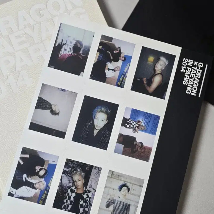 [BUNJANG] G-Dragon Taeyang 2014 Paris Photo Shoot DVD / 지드래곤 태양 2014 파리 화보 DVD