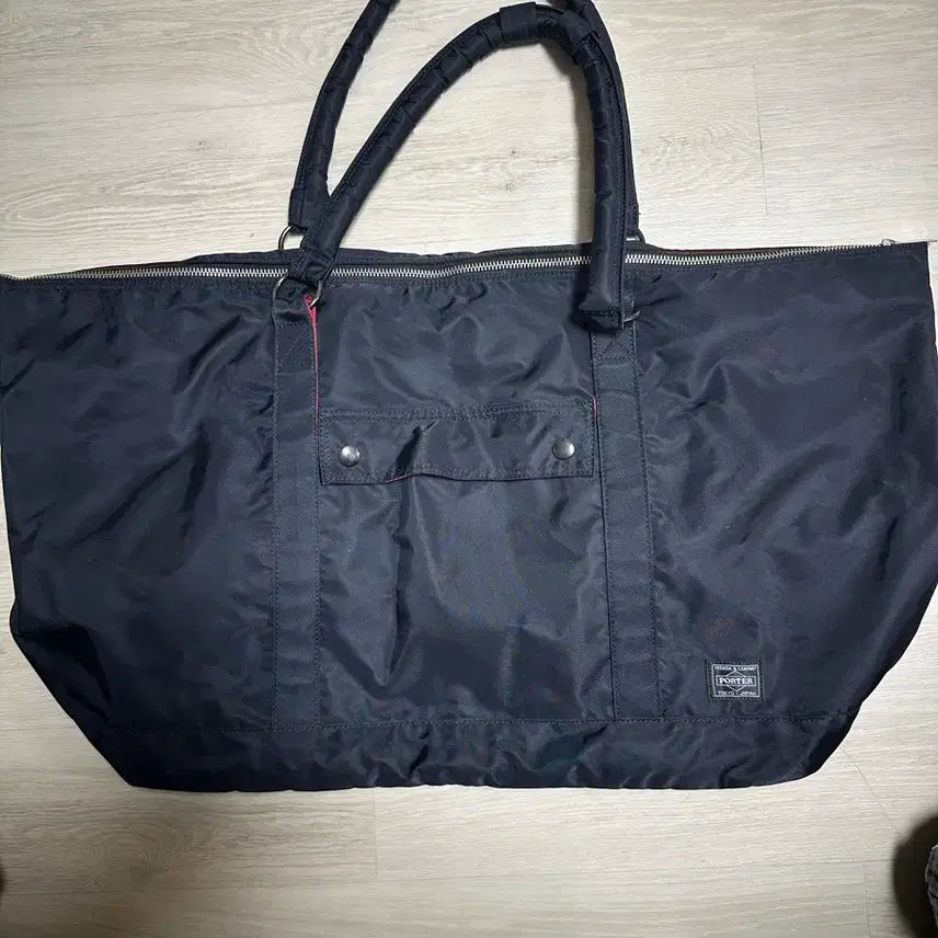 [BUNJANG] Porter x Pour Beaux Messieurs LS 2WAY Large Tote Bag / 포터 X POUR BEAUX MESSIEURS 대형 2WAY 토트백