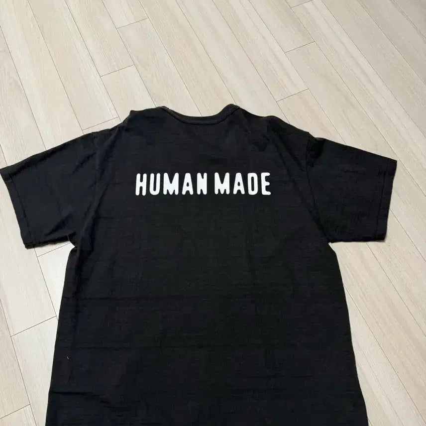 [BUNJANG] Human Made Heart Badge T-shirt Black 3XL / 휴먼메이드 하트 뱃지 티셔츠 블랙 3xl