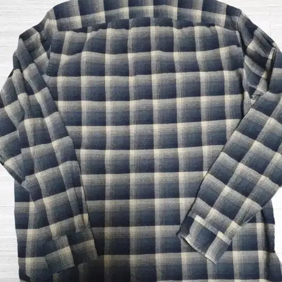 [BUNJANG] RRL Cotton Ombre Work Shirt / RRL 명작 코튼 옴브레 워크셔츠 105사이즈