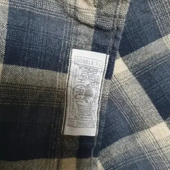 [BUNJANG] RRL Cotton Ombre Work Shirt / RRL 명작 코튼 옴브레 워크셔츠 105사이즈