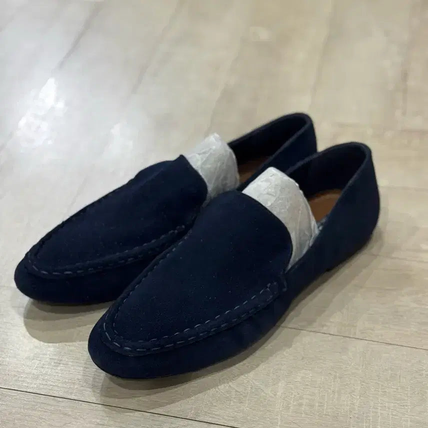 [BUNJANG] Marks &amp; Spencer Suede Loafers - Navy (New) / 막스앤스펜서 남성 스웨이드 로퍼 네이비컬러(새상품)