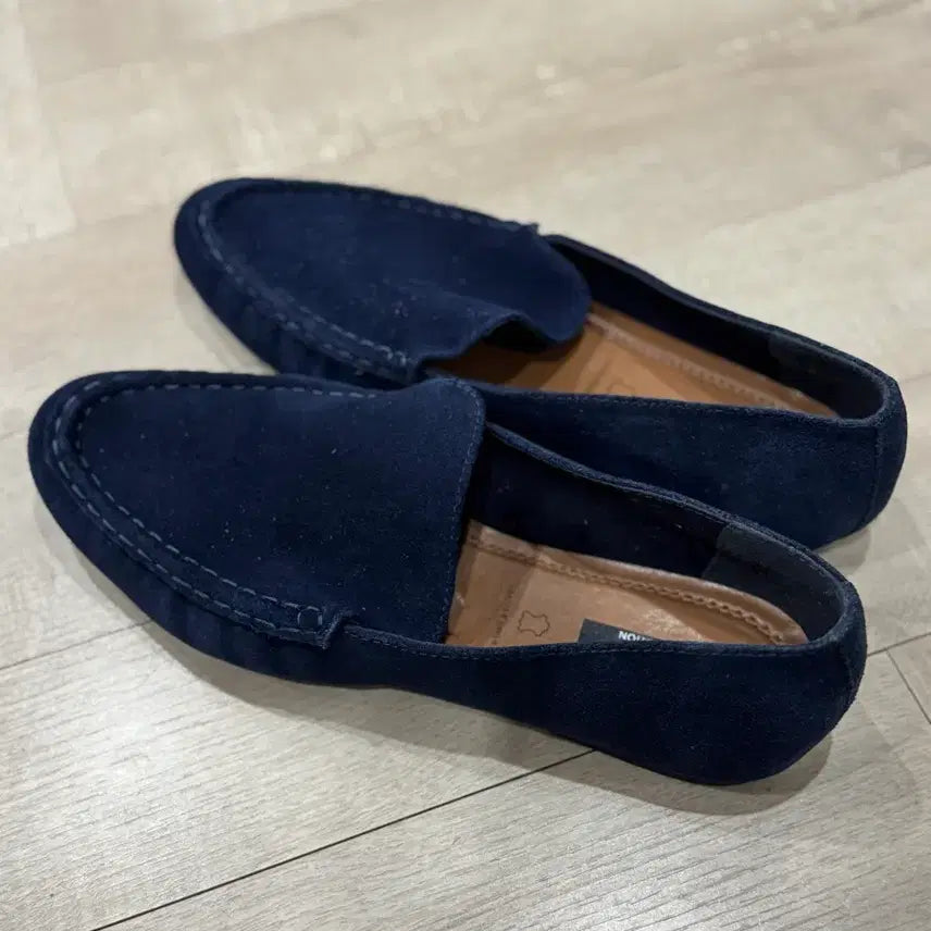 [BUNJANG] Marks &amp; Spencer Suede Loafers - Navy (New) / 막스앤스펜서 남성 스웨이드 로퍼 네이비컬러(새상품)