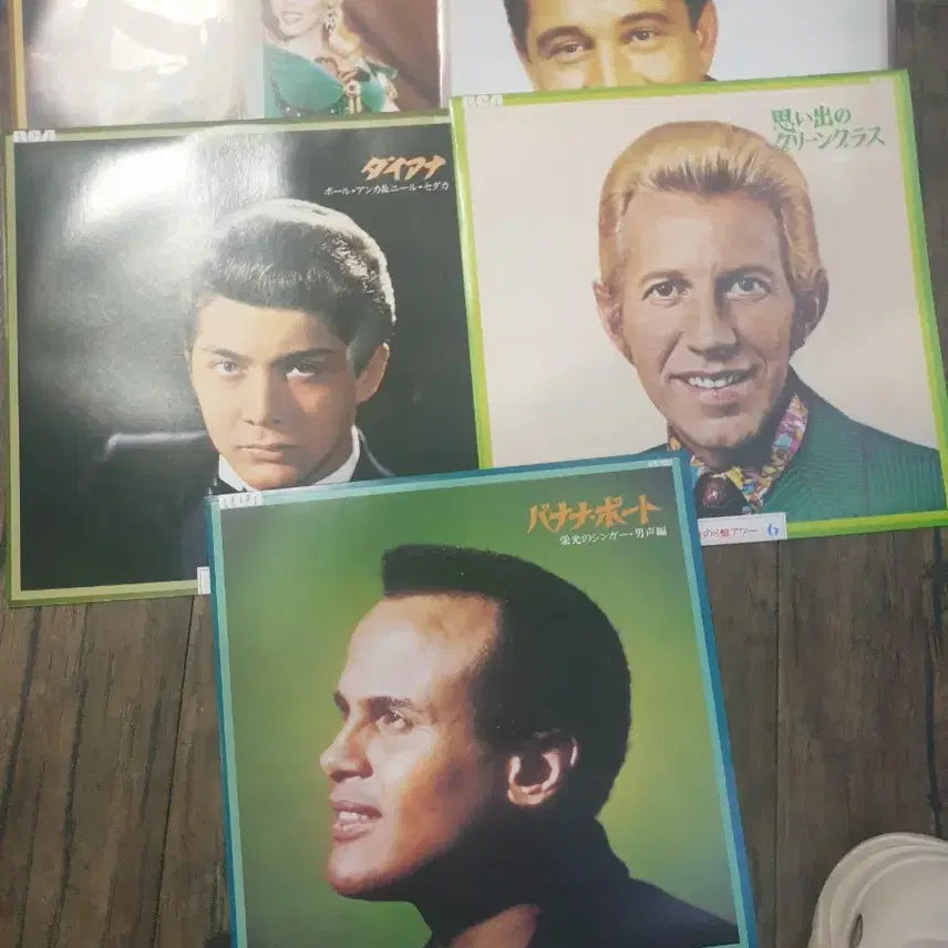 [BUNJANG] RCA Golden S Hour LP Vinyl Record Set of 7 / RCA 황금의 S반 아워 LP 음반 7장