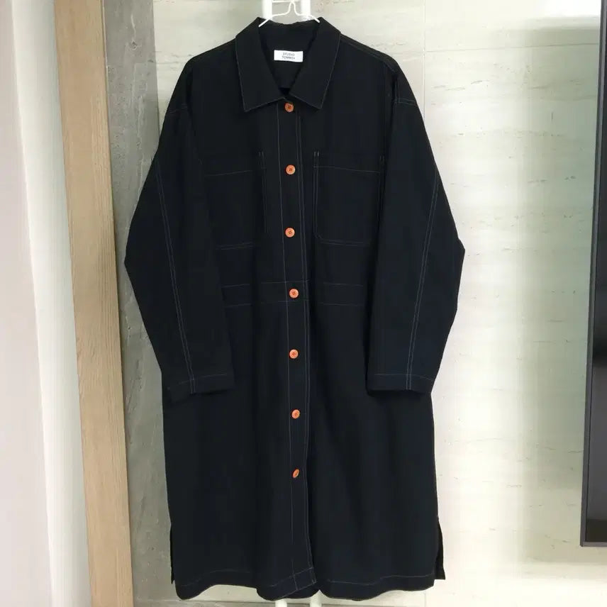 [BUNJANG] Studio Tomboy 22 Shirt Long Dress / 스튜디오 톰보이 22 셔츠 롱 원피스 free
