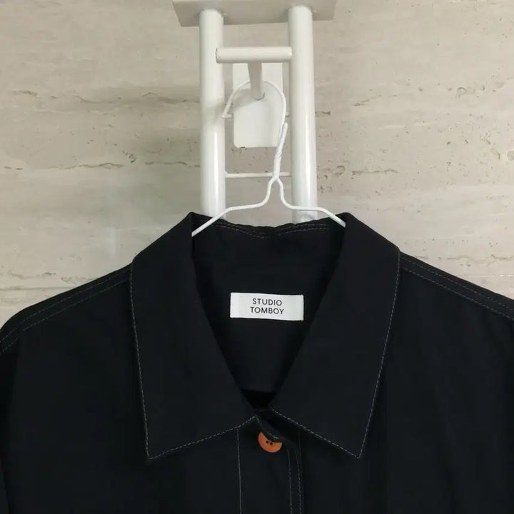 [BUNJANG] Studio Tomboy 22 Shirt Long Dress / 스튜디오 톰보이 22 셔츠 롱 원피스 free