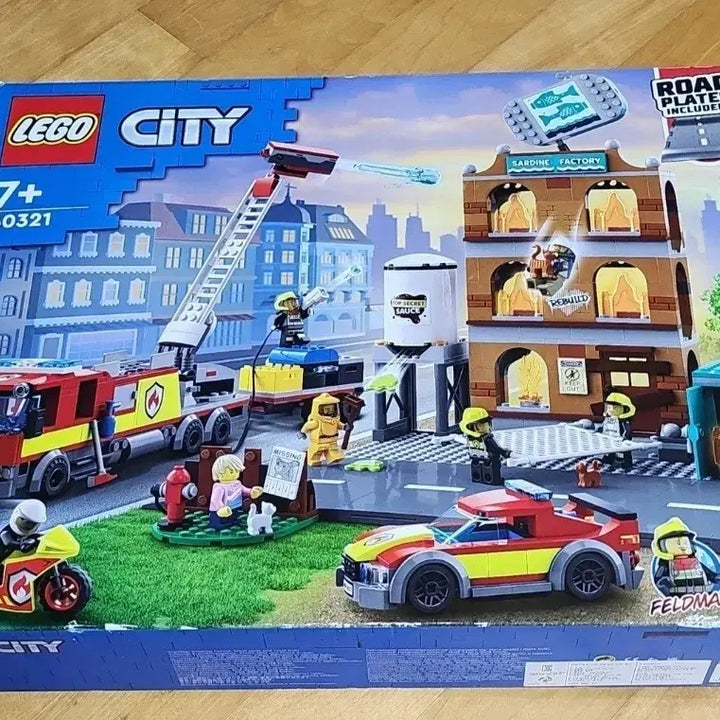 [BUNJANG] LEGO City 60321 Fire Rescue Center Set / 레고 60321