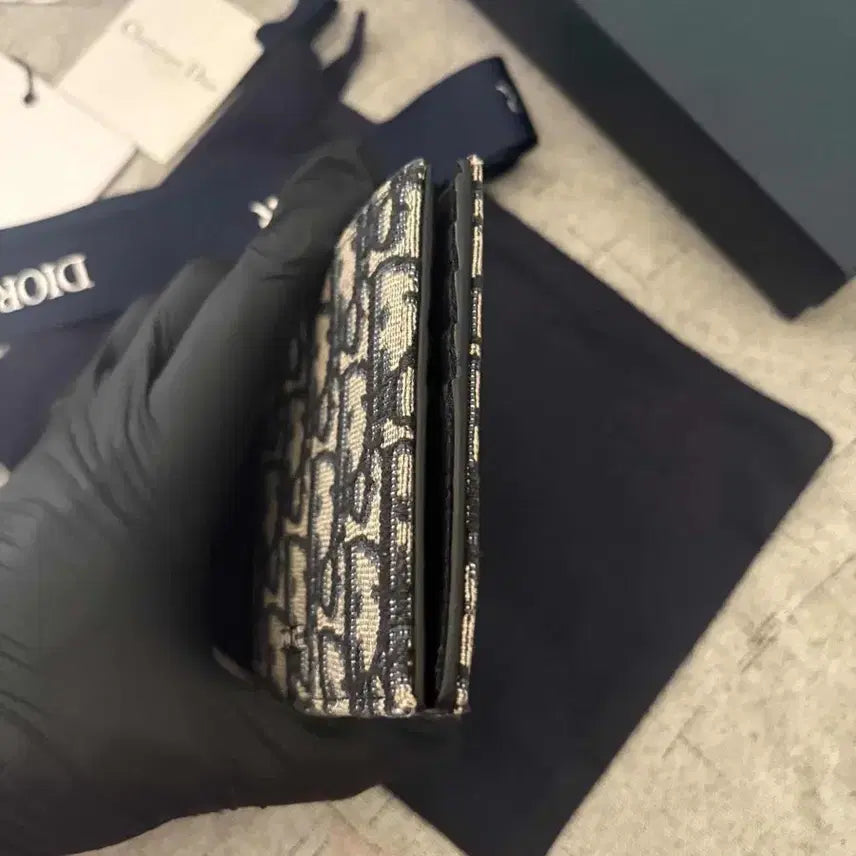 [BUNJANG] Dior Oblique Beige Wallet / [새상품급]디올 오블리크 반지갑 베이지 신형