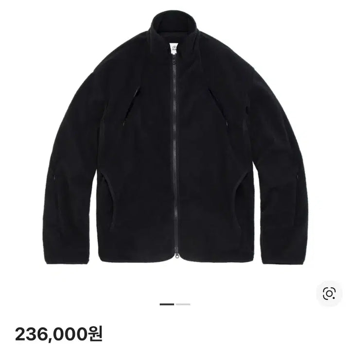 [BUNJANG] Politeru Velour Fleece Jacket Black / (2) 폴리테루 / 벨루어 플리스 자켓 / 블랙