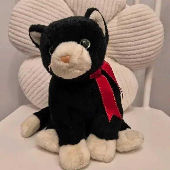 [BUNJANG] Vintage TY Buddy Black Cat Plush / 빈티지 TY 버디 검은고양이 인형