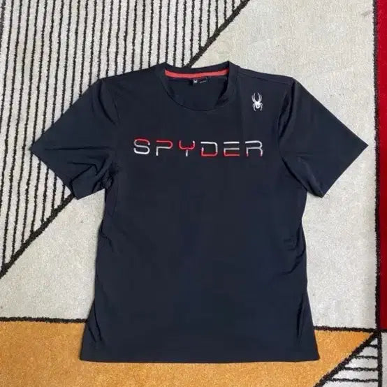 [SOLD OUT] SPYDER 스파이더 검정 반팔 티셔츠 판매