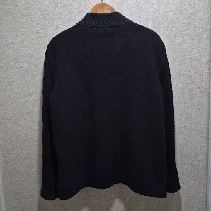 [BUNJANG] Saint James Wool Knit High Neck Cardigan / (SM) 세인트제임스 울 니트 하이넥 가디건