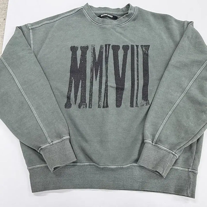 [BUNJANG] Maison Mineed MMXVIII Vintage Sweatshirt / [L] 메종미네드 맨투맨 MMXVIII VINTAGE SWEATSHIRT