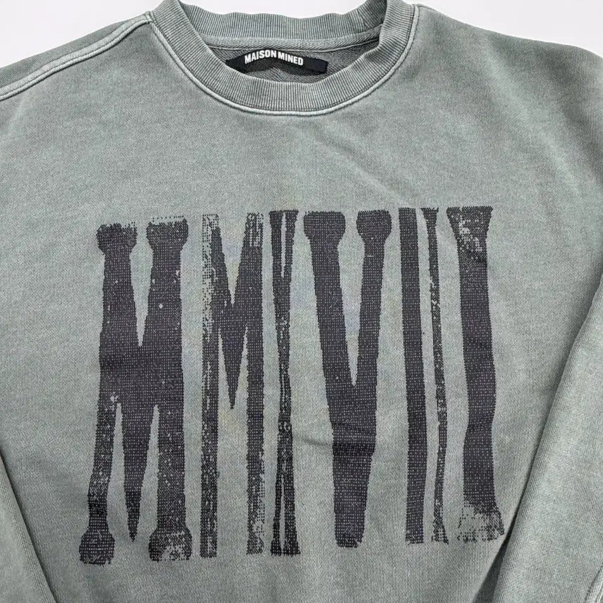 [BUNJANG] Maison Mineed MMXVIII Vintage Sweatshirt / [L] 메종미네드 맨투맨 MMXVIII VINTAGE SWEATSHIRT